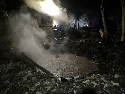 Вирва в Одесі після атаки 17 січня Вирва в Одесі після атаки 17 січня