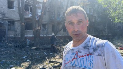 «Моє щастя, що з горла вилетів уламок»: жителі Краматорська про авіаудар «Моє щастя, що з горла вилетів уламок»: жителі Краматорська про авіаудар
