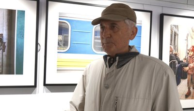 Володимир Качмарський, потяг, фото, виставка, Тернопіль Володимир Качмарський, потяг, фото, виставка, Тернопіль