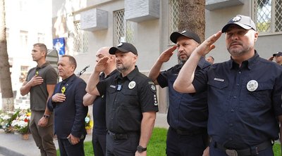 На щиті у вічність, меморіал на честь загиблих правоохоронців На щиті у вічність, меморіал на честь загиблих правоохоронців