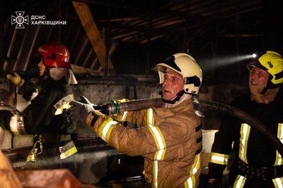 У Харкові сталася пожежа на підприємстві У Харкові сталася пожежа на підприємстві