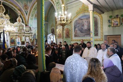 Прощання з Василем Приступою у Княгининку Прощання з Василем Приступою у Княгининку