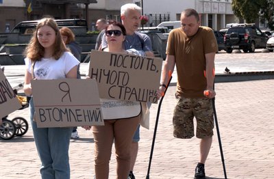Пропусти ветерана соціальна акція у Луцьку Пропусти ветерана соціальна акція у Луцьку