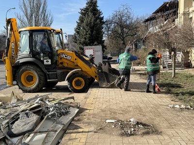 Херсон, обстріли, лютий 2025, підприємство, комунальники Херсон, обстріли, лютий 2025, підприємство, комунальники