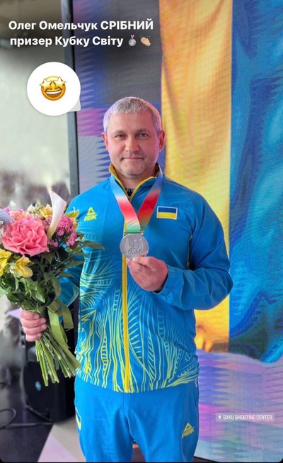 Рівнянин Олег Омельчук здобув срібло на етапі Кубка світу з кульової стрільби Рівнянин Олег Омельчук здобув срібло на етапі Кубка світу з кульової стрільби