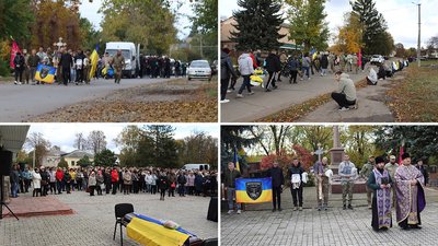 У чотирьох громадах Кіровоградщини попрощались із загиблими військовими У чотирьох громадах Кіровоградщини попрощались із загиблими військовими