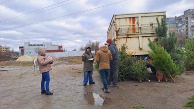 У Кропивницькому перевірили ялинкові ярмарки У Кропивницькому перевірили ялинкові ярмарки