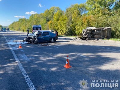 Загинули троє людей: на Вінниччині сталися дві смертельні аварії Загинули троє людей: на Вінниччині сталися дві смертельні аварії