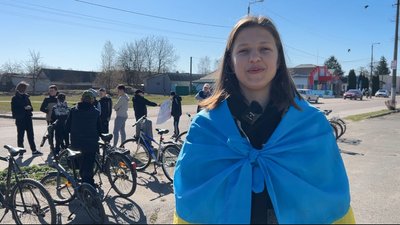 Семикласник із Рівненщини організував благодійний велопробіг у підтримку ЗСУ Семикласник із Рівненщини організував благодійний велопробіг у підтримку ЗСУ