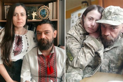 "Наталка як янгол-охоронець для Сергія" — історія кохання житомирських художників "Наталка як янгол-охоронець для Сергія" — історія кохання житомирських художників