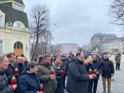 Депутати ПАРЄ в Києві