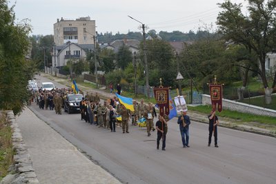 Збараж, похорон, Михайло Загурський Збараж, похорон, Михайло Загурський