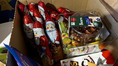 Краматорськ цукерки волонтерський штаб Донецька область 20 грудня 2024 рік Краматорськ цукерки волонтерський штаб Донецька область 20 грудня 2024 рік