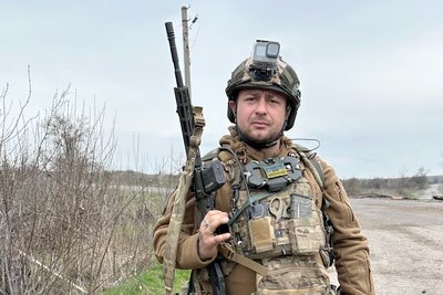 Як чергує антидроновий загін "Азову": репортаж Як чергує антидроновий загін "Азову": репортаж