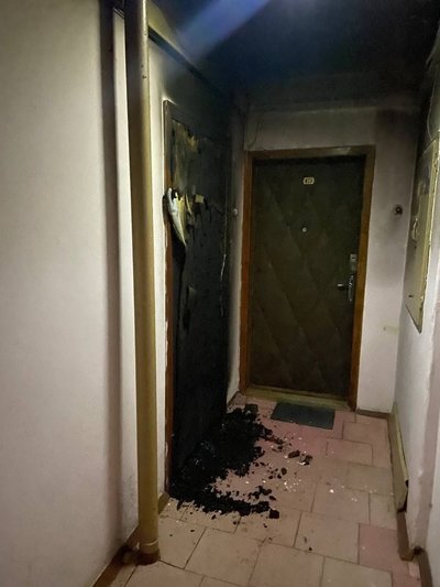 Киянин через помсту підпалив двері колишній: що йому загрожує Киянин через помсту підпалив двері колишній: що йому загрожує