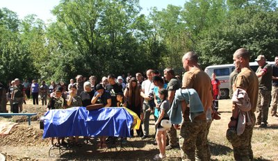 На Одещині попрощалися із загиблим військовим Олегом Василевським