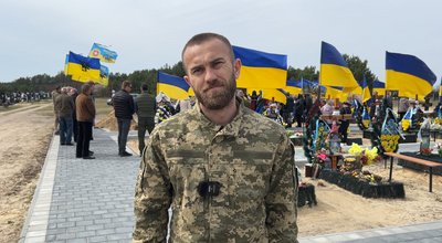 Із бійцем "Поліських вовків" Юрієм Харечком попрощалися на Рівненщині Із бійцем "Поліських вовків" Юрієм Харечком попрощалися на Рівненщині
