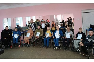 Кубок Житомирщини з параармрестлінгу: серед учасників були військові Кубок Житомирщини з параармрестлінгу: серед учасників були військові