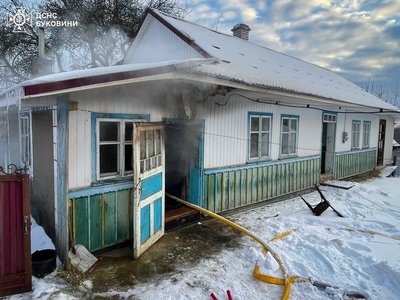 У селі на Буковині через пожежу в житловому будинку загинув чоловік У селі на Буковині через пожежу в житловому будинку загинув чоловік