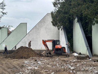Ексгумація військових поховань у Дрогобичі: що відомо Ексгумація військових поховань у Дрогобичі: що відомо