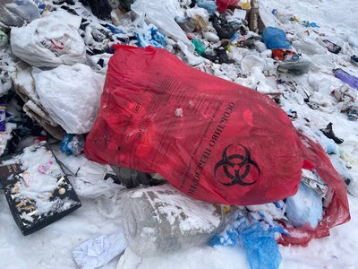 У Житомирі поліцію та екологів викликали на місце скиду побутових відходів поблизу міського сміттєзвалища У Житомирі поліцію та екологів викликали на місце скиду побутових відходів поблизу міського сміттєзвалища
