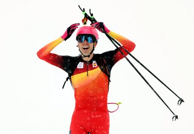 Оріол Кардона Колл переміг у скі-альпінізмі на Олімпіаді-2026 Оріол Кардона Колл переміг у скі-альпінізмі на Олімпіаді-2026