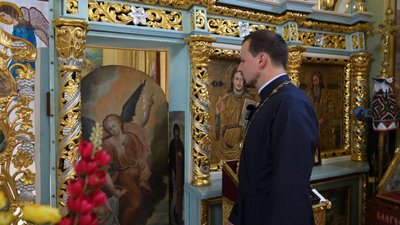 іконостас, двері іконостасу