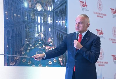 Міністр культури та туризму Туреччини Мехмет Нурі Ерсой, 31 жовтня 2023 року