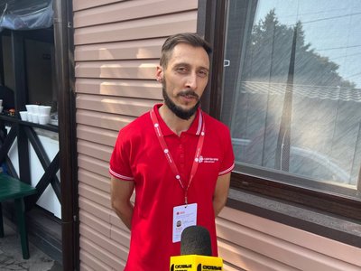 Керівник проєкту "Соціальна кухня" Ян Колесник Керівник проєкту "Соціальна кухня" Ян Колесник