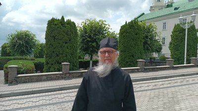 Прессекретар Почаївської лаври архімандрит Гавриїл, перевірка Мінкульту Прессекретар Почаївської лаври архімандрит Гавриїл, перевірка Мінкульту