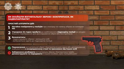 Зброя, реєстрація, новий закон