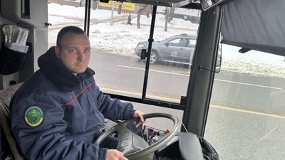 водій 12-метрового автобуса Владислав
