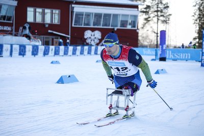 Павло Баль на чемпіонаті світу-2023 з парабіатлону й лижних перегонів