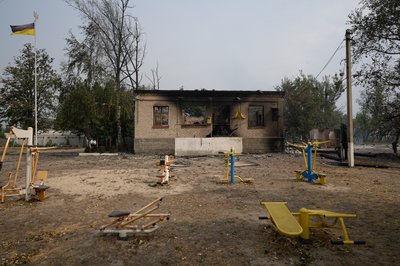 Наслідки масштабної лісової пожежі на Харківщині, 3 вересня 2024 року Наслідки масштабної лісової пожежі на Харківщині, 3 вересня 2024 року