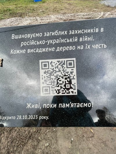 На Житомирщині в пам'ять про полеглих воїнів відбулася акція "Посаджу калину" На Житомирщині в пам'ять про полеглих воїнів відбулася акція "Посаджу калину"