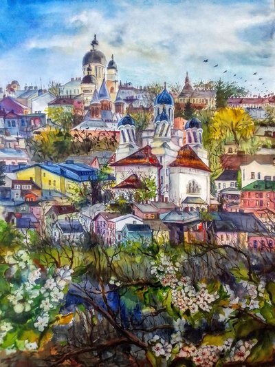 Картина "Чернівці — то любов» Картина "Чернівці — то любов»