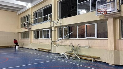 Наслідки ракетного обстрілу Києва Наслідки ракетного обстрілу Києва