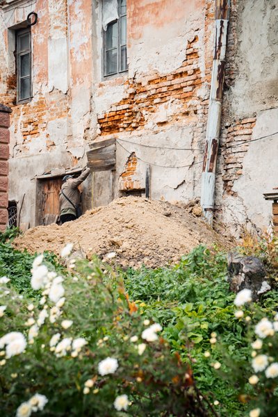 будинок близнюків, стіна будинок близнюків, стіна
