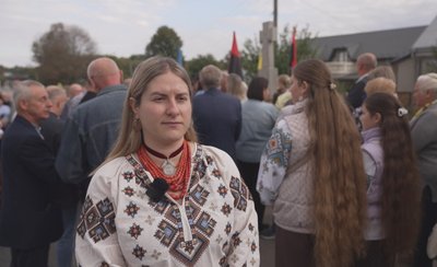 На Тернопільщині встановили пам'ятний хрест загиблим повстанцям ОУН-УПА На Тернопільщині встановили пам'ятний хрест загиблим повстанцям ОУН-УПА