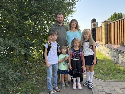 "Раз таке буває в житті": двоє військових-побратимів із Полтавщини відвели дітей до першого класу "Раз таке буває в житті": двоє військових-побратимів із Полтавщини відвели дітей до першого класу