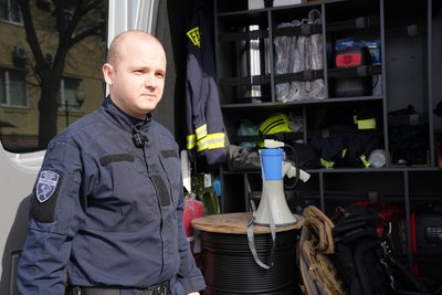 Директор міськдепартаменту надзвичайних ситуацій Богдан Гладких Директор міськдепартаменту надзвичайних ситуацій Богдан Гладких