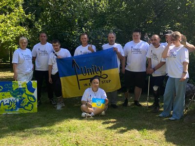 Ветерани, які взяли участь у заході "Коло спілкування незламних". Вінниця. 02.09.25 Ветерани, які взяли участь у заході "Коло спілкування незламних". Вінниця. 02.09.25