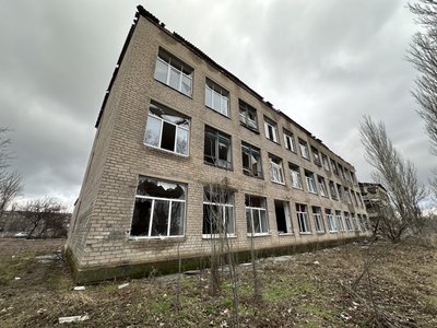 Зруйновані заклади освіти школи обстріли Костянтинівка Донецька область
