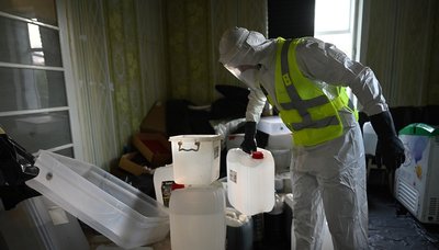 Нарколабораторія, яку викрили у Чернівецькій обалсті Нарколабораторія, яку викрили у Чернівецькій обалсті