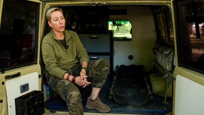 медицина начальниця медпункту батальйону оперативного призначення "Привид Хортиці" 15-ї окремої механізованої бригади Національної гвардії України "Кара-Даг" Юлія Юрчак Донецька область 27 вересня 2024 рік