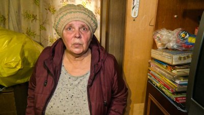 наслідки обстрілу жителька Краматорська Світлана Донецька область наслідки обстрілу жителька Краматорська Світлана Донецька область
