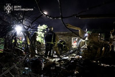 Нічна атака БпЛА на Полтавщину: є руйнування житла та влучання по інфраструктурі Нічна атака БпЛА на Полтавщину: є руйнування житла та влучання по інфраструктурі