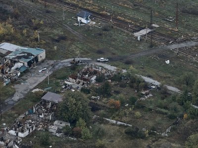 Від на місто Покровськ яке намагається захопити армія РФ Донеччина 7 жовтня 2025 рік Від на місто Покровськ яке намагається захопити армія РФ Донеччина 7 жовтня 2025 рік