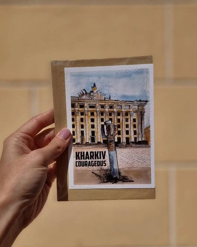 Мистецтво допомагає відволіктися. Художниця-аматорка створила серію листівок з видами Миколаєва Мистецтво допомагає відволіктися. Художниця-аматорка створила серію листівок з видами Миколаєва