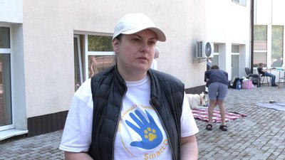 Каністерапія для поранених бійців
